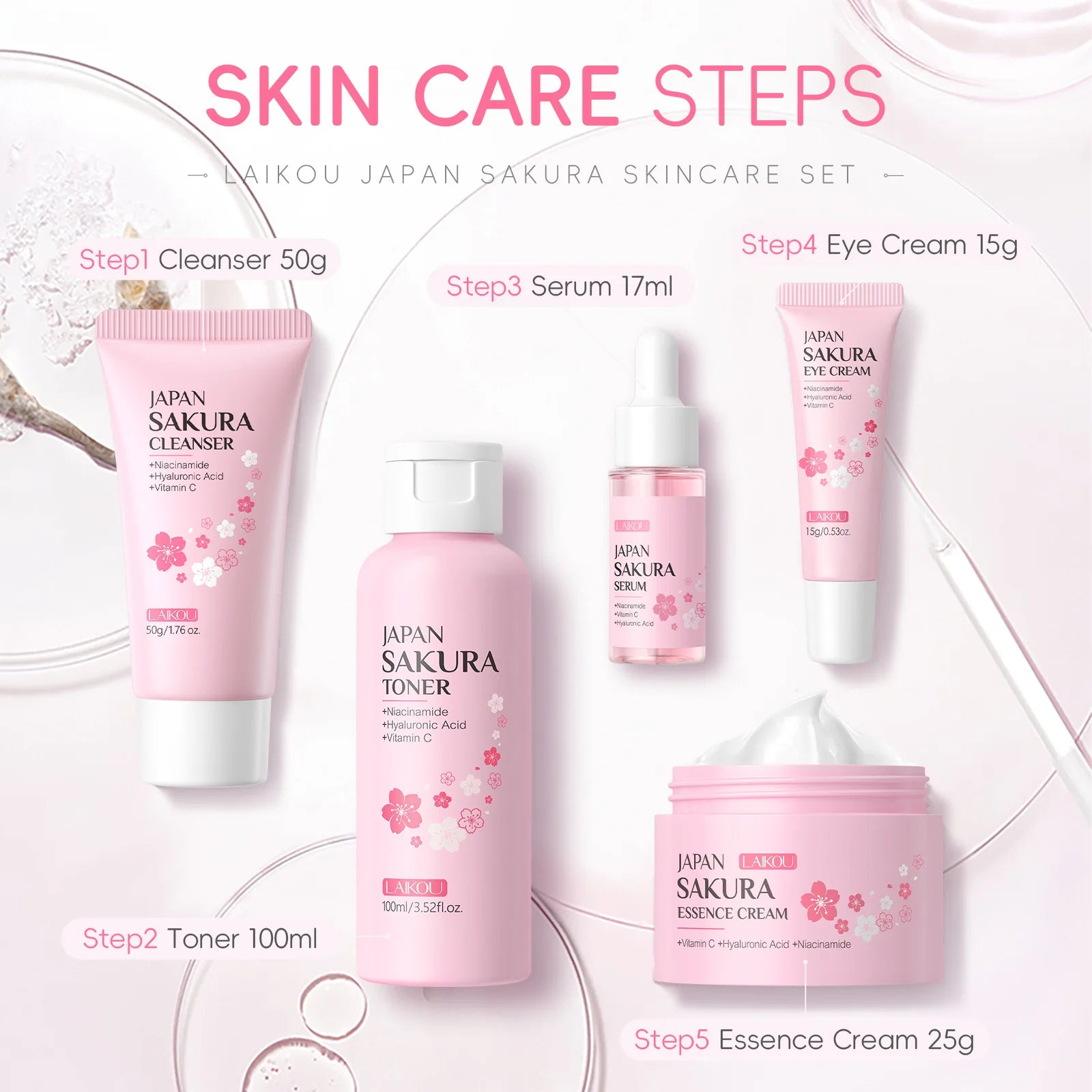 Sakura Korean Skin Bundle