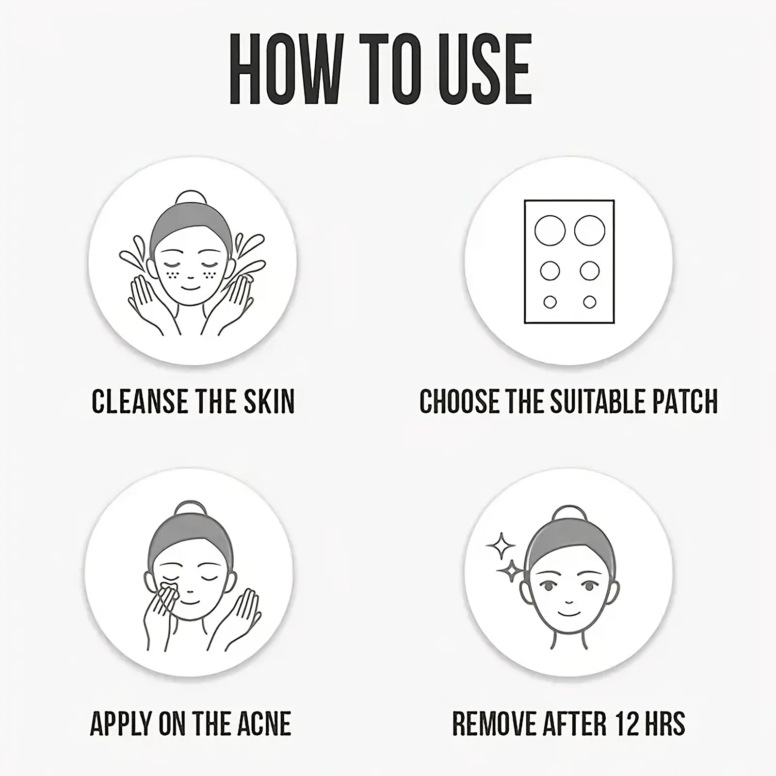 Star Clear Acne Pimple Patches